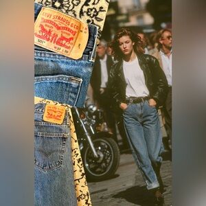 #6 Perfectly Broke In Levi’s 505 Men’s 31x34 Denim Jeans Cabincore Grunge